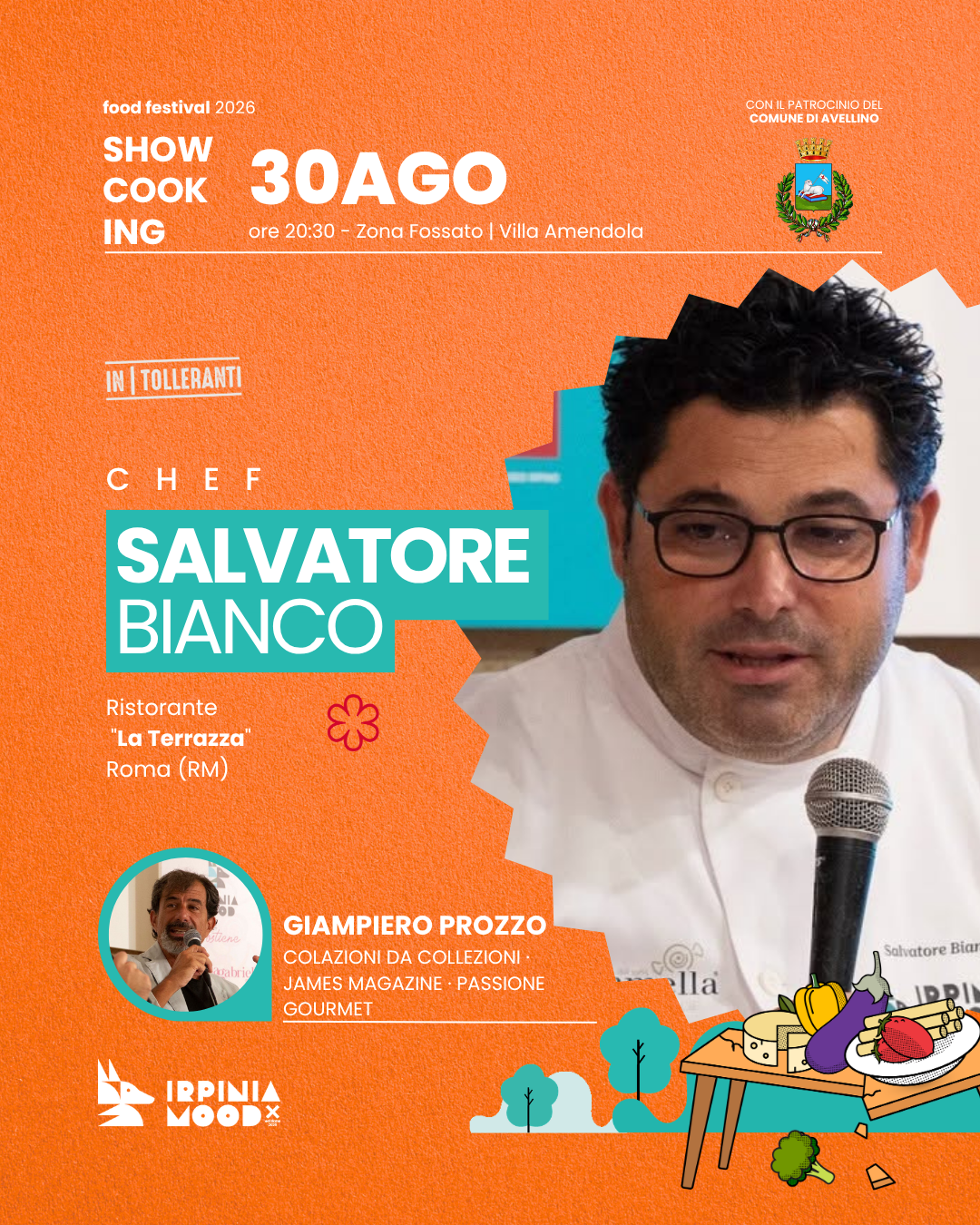 Show Cooking | Salvatore Bianco × Giampiero Prozzo